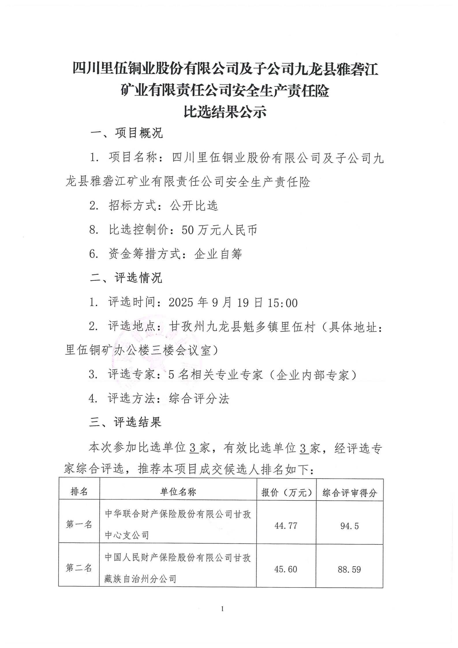 bv1946伟德官网及子公司九龙县雅砻江矿业有限责任公司安全生产责任险比选结果公示_01.png